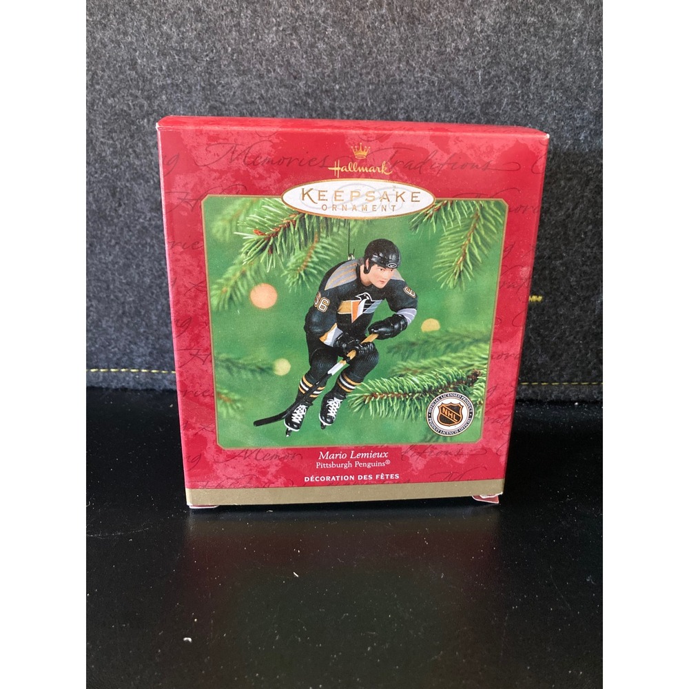 Hallmark Keepsake‎ 2001 Mario Lemieux Pittsburgh Penguins NHL Hockey Ornament